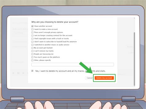 A deletion request is cancelled if you log back into your facebook. How to Delete a Soundcloud Account: 7 Steps (with Pictures)