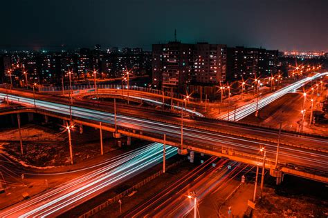 Time Lapse Photography Of Road · Free Stock Photo