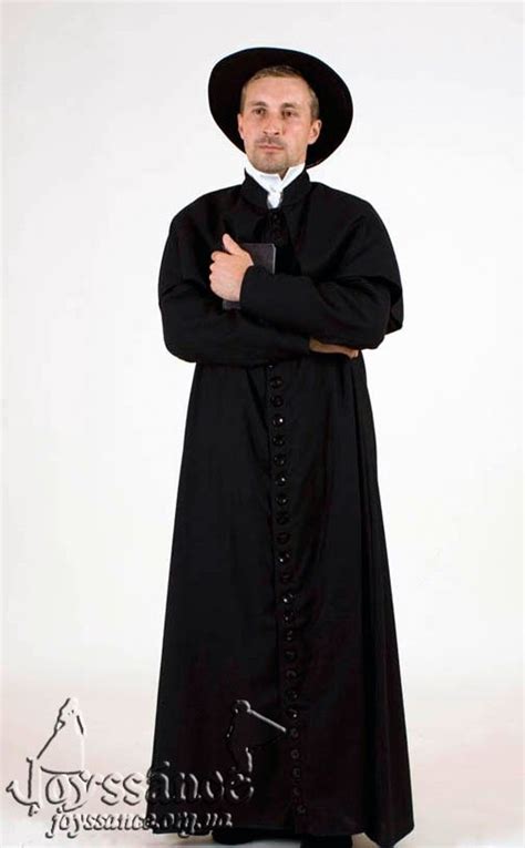 Black Priest Robe Religious Cassock Made To Order Etsy