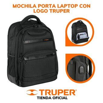 Mochila Porta laptop Truper Nuevo Modelo USB Linio Perú