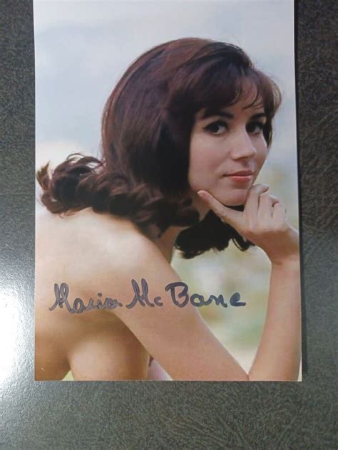 Maria Mcbane Hand Signed Autograph X Photo Sexy Playboy Miss May