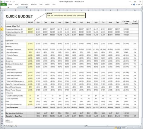 Free Real Estate Excel Templates