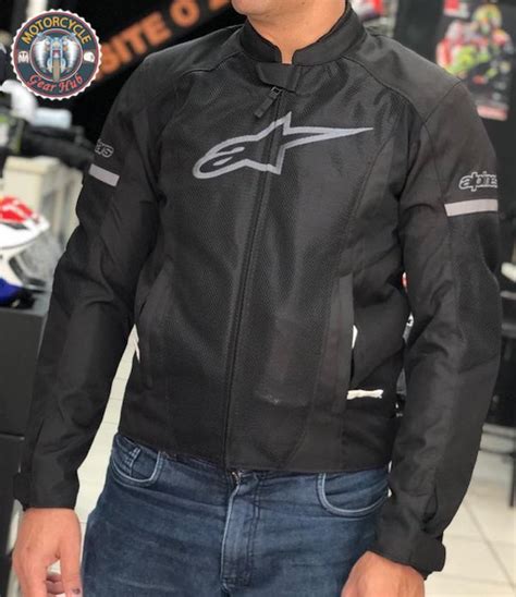Viking cycle enforcer motorcycle jacket for men. A photograph showing the reviewed Alpinestars T-Faster Air ...