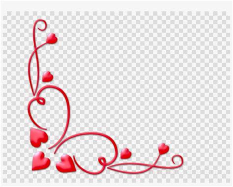 Download Valentine Corner Png Clipart Borders And Frames Clip