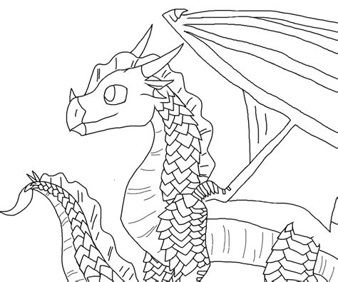 Sandwing Wings Of Fire Coloring Pages Coloring Pages