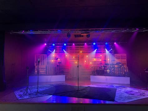 Texas Church Creates Two Worship Options Using Adj Lighting And Led