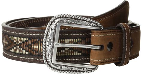Get the best deals on ribbons on my jeans and save up to 70% off at poshmark now! Ariat Southwest Ribbon Belt in Brown for Men | Lyst
