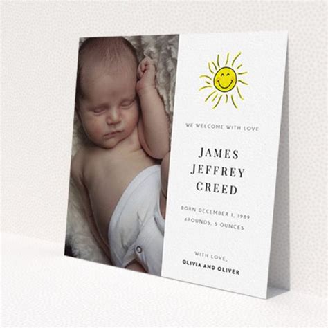 Personalised Birth Announcement Cards Utterly Printable