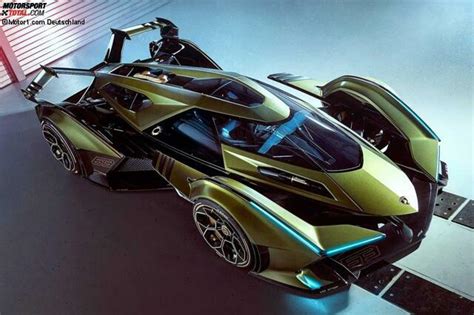 Lambo V12 Vision Gran Turismo Virtuelles Hybrid Hypercar