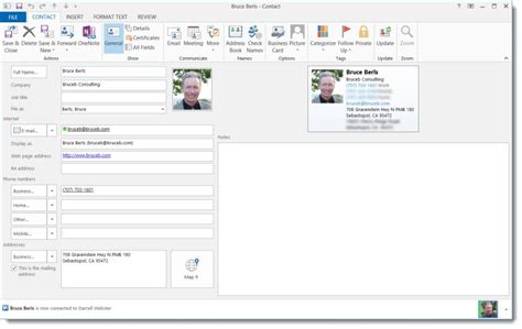 How To View Contact Cards In Outlook 2013 Bruceb Consulting