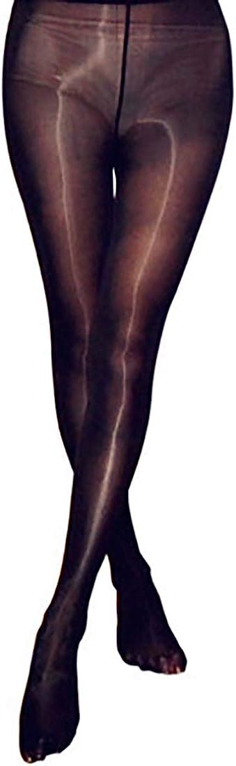 Plus Size 60 Den Shaping Pantyhose Sexy Oil Shiny Ultra Shimmery Footed Tights Pole Dancing