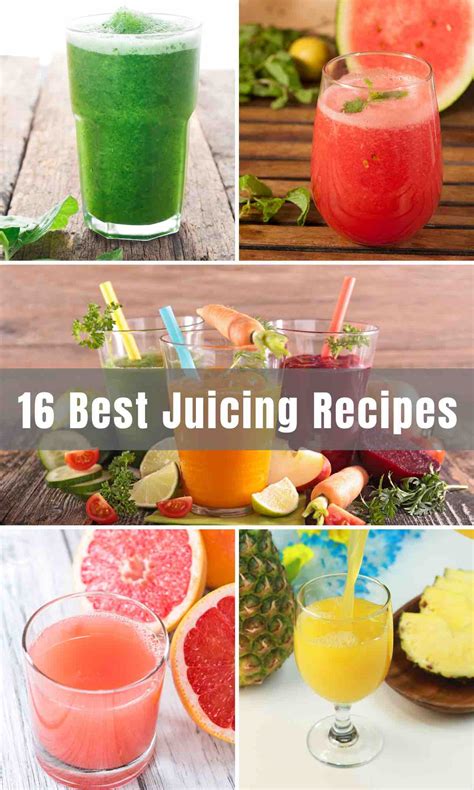 Best Juicing Recipes Green Juice Fruit Juice Healthy Detox Juice And