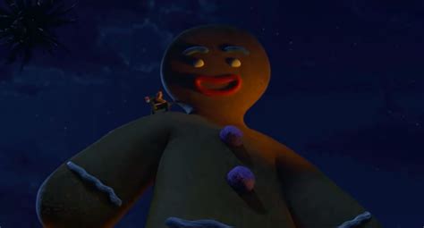 Gingerbread Man Shrek Muffin Man Scene