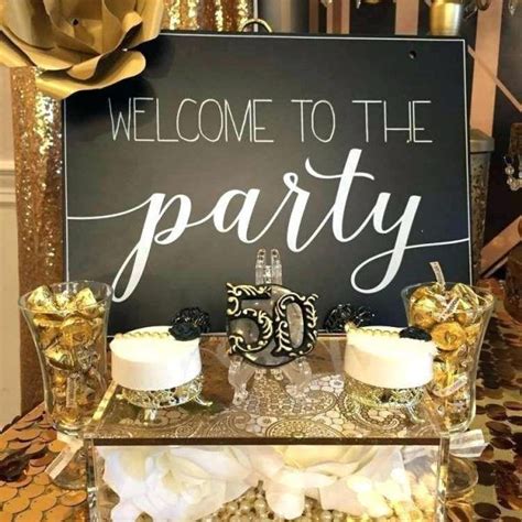 50th Birthday Party Ideas For Husband Birthday Themes For Women 50th