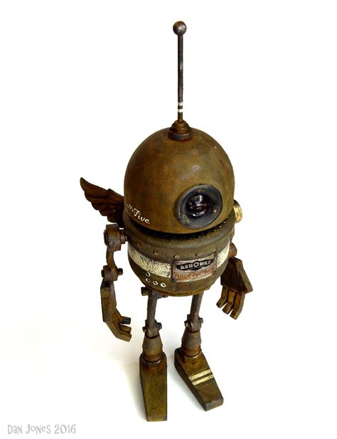 Aerowax ~ By Dan Jones Aka Tinkerbots Vintage Robots Retro Robot