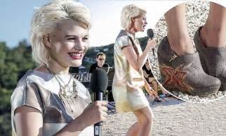 Chloe Jasmine Whichello Puts Her Best Foot Forward In X Factor Boots As