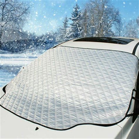 Magnetic Car Windshield Snow Cover Winter Ice Frost Guard Sun Shade