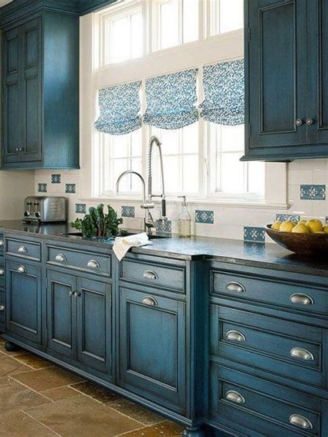 Dark Blue Kitchen Cabinets A Bold Statement For Your Home Decoomo