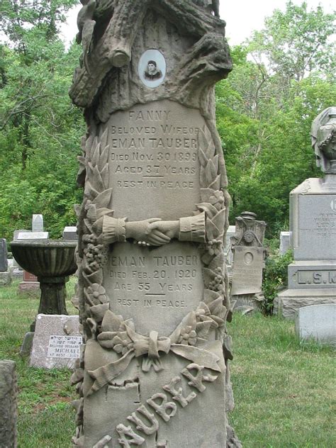 A Grave Interest Those Amazing Tree Stones Cemetery Art Cemetary