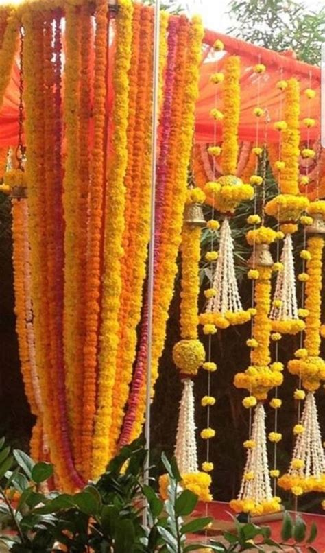 Hanging Garland Decor Garlands Diwali Decorations Indian Wedding