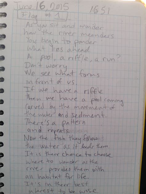 Lower Tuolumne Haiku | Education