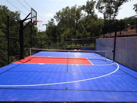 The outdoor basketball court can enrich your spare time and make your backyard a place for doing exercise, as well as having intimate time with your kids. Outdoor Basketball Court Flooring | UltraBaseSystems®