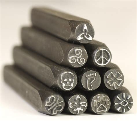 Metal Stamps For Metal Stamping Or Metal Clay Great Site Metal