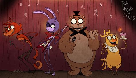 Fnaf Still Here Five Years Later By Atlas White On Deviantart