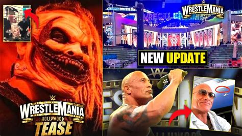 The Fiend Teased For Wrestlemania 39 Wrestlemania Stage Update The