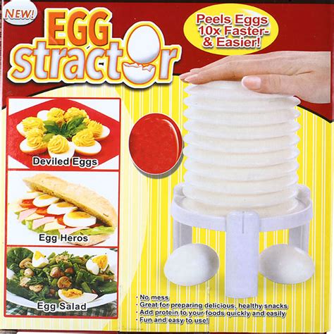 Magic Eggstractor Removes Boiled Egg Shell Remover Hard Egg Peeler Kitchen Tool Ebay