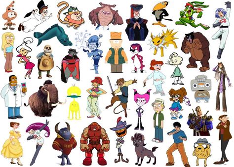 Click The J Cartoon Characters Ii Quiz By Ddd62291