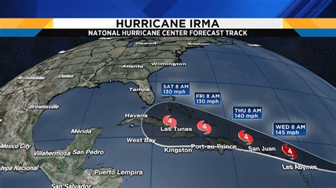 Hurricane Irma Update Latest Forecast Track