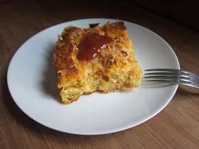 Grease pyrex dish with spray oil. The Economical Eater: Leftover Cornbread Strata (With ...
