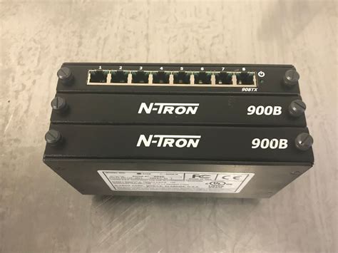 Lot Of N Tron 900b Industrial Ethernet Switch Btm Industrial