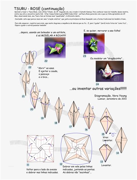 Part 2 Of Folding Rose Crane Origami Ideas Diy Origami Origami