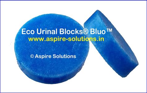 Products Eco Urinal Blocks Bluo No Flush Solutions