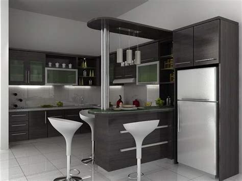 Desain dapur minimalis selama ini identik dengan warna putih. Kumpulan Desain Dapur Rumah Minimalis Terbaru