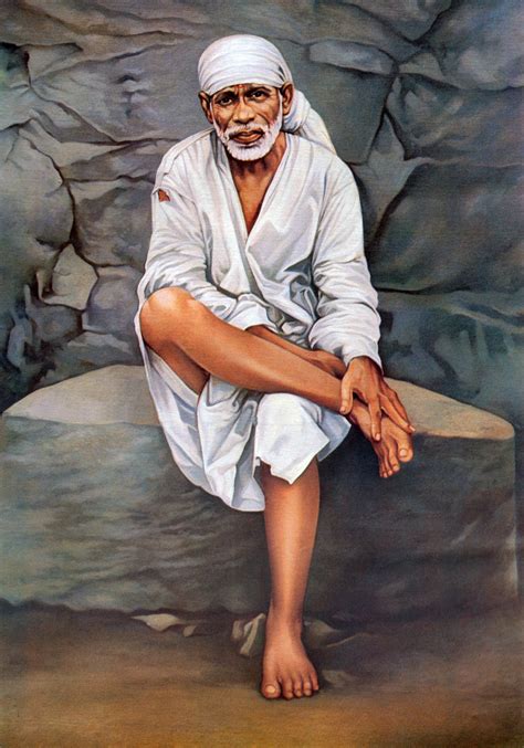 Many devotees believe that he was a guru. Original Photos of Shirdi Sai Baba