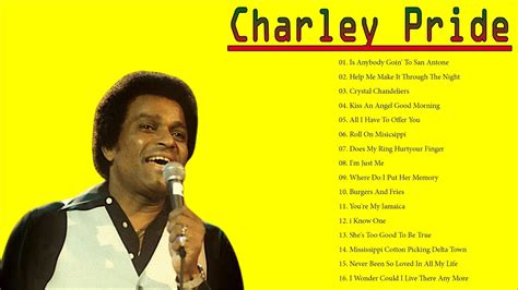 Charley Pride Greatest Hits 2021 Best Songs Of Charley Pride Full