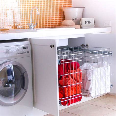 Please read this listing for product info. Stainless Steel Pull Out Laundry Baskets For Storage ...