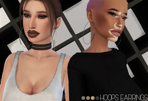 Hoops Earrings At Candy Sims 4 Sims 4 Updates