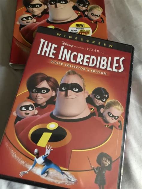 Disney Pixar The Incredibles 2 Disc Collectors Edition Dvd New Sealed