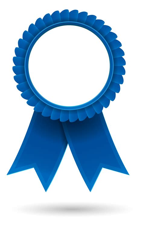Blue Award Ribbon Clipart Free Image Download