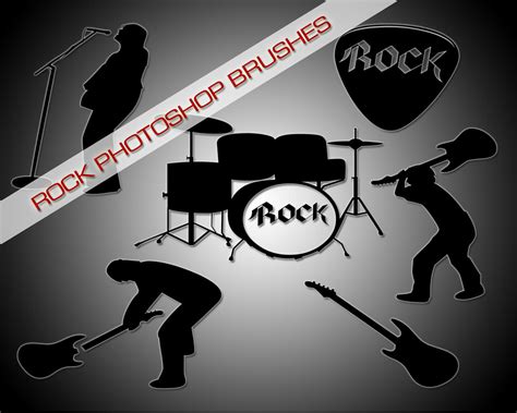 Rock Photoshop Brushes By Domdesign On Deviantart
