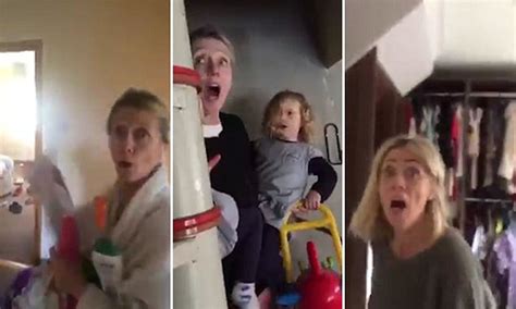 Facebook Video Shows Son Scaring His Mother Over And Over Again Daily Mail Online