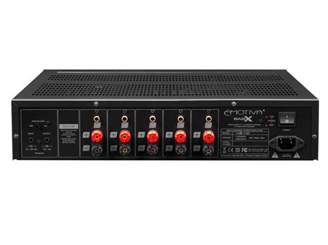 Emotiva Basx A 500 5 Channel Power Amplifier Av Australia Online