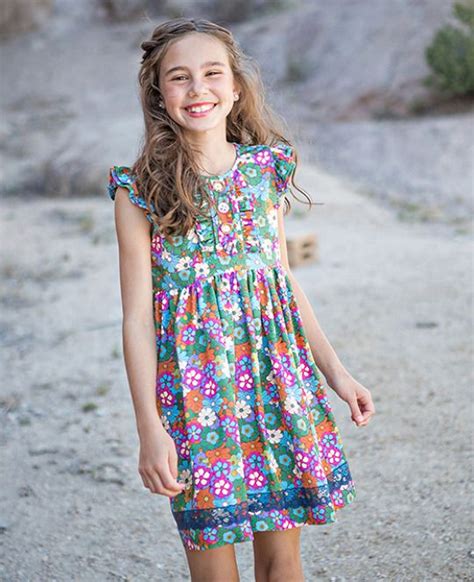 Matilda Jane Clothing Paint By Numbers Dragonfly Satine Dress