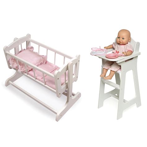 Badger Basket Doll High Chair Setsimply Baby Furniture 8999