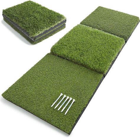 Buy Victorem Golf Mat for Backyard - 17x39 Inch Unfolded, Durable Turf Mat for Indoor or Outdoor ...