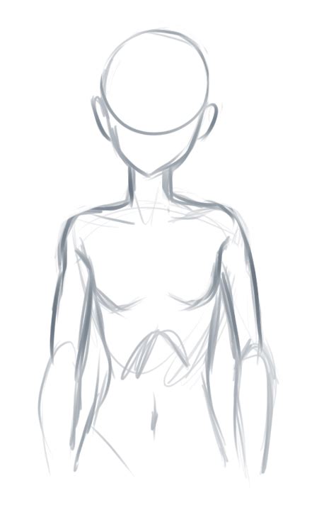 How To Draw Anime Boy Bodys How To Draw Anime Body With Tutorial For
